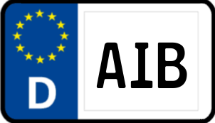 Kennzeichen AIB/