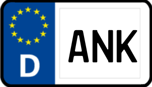 Kennzeichen ANK/