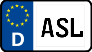 Kennzeichen ASL/
