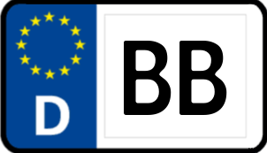 Kennzeichen BB/