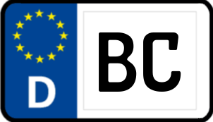 Kennzeichen BC/