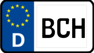 Kennzeichen BCH/