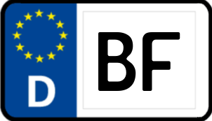 Kennzeichen BF/