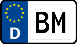 Kennzeichen BM/
