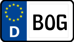 Kennzeichen BOG/
