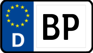 Kennzeichen BP/