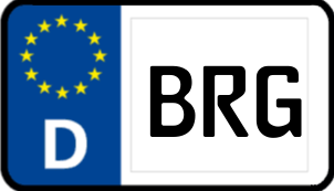 Kennzeichen BRG/