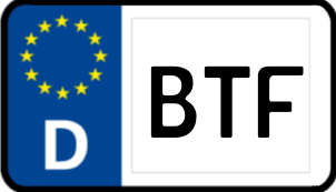 Kennzeichen BTF/
