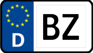 Kennzeichen BZ/