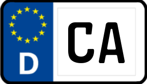 Kennzeichen CA/