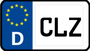 Kennzeichen CLZ/