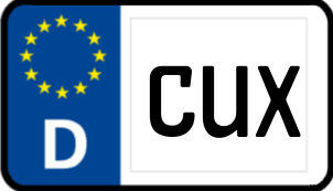Kennzeichen CUX/