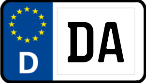 Kennzeichen DA/
