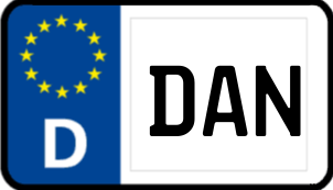 Kennzeichen DAN/