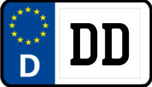 Kennzeichen DD/