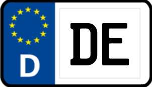 Kennzeichen DE/