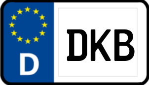 Kennzeichen DKB/