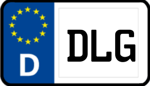 Kennzeichen DLG/