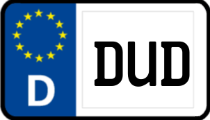 Kennzeichen DUD/