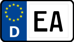 Kennzeichen EA/