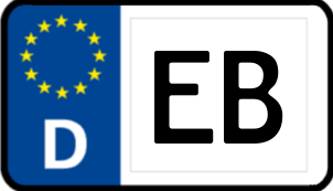 Kennzeichen EB/