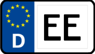 Kennzeichen EE/
