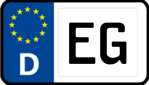 Kennzeichen EG/