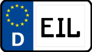 Kennzeichen EIL/