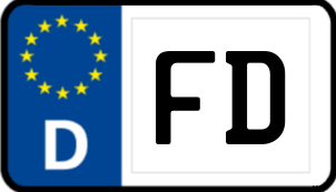 Kennzeichen FD/