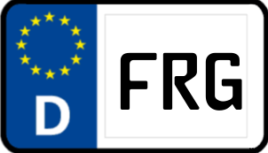 Kennzeichen FRG/