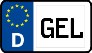 Kennzeichen GEL/