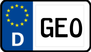 Kennzeichen GEO/