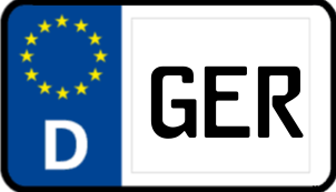 Kennzeichen GER/