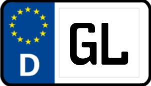 Kennzeichen GL/