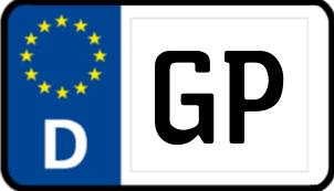 Kennzeichen GP/