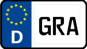 Kennzeichen GRA/