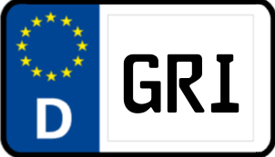 Kennzeichen GRI/