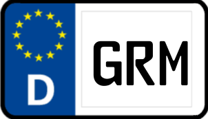 Kennzeichen GRM/