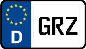Kennzeichen GRZ/