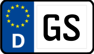 Kennzeichen GS/