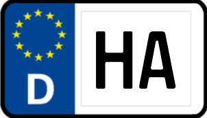 Kennzeichen HA/