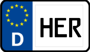Kennzeichen HER/