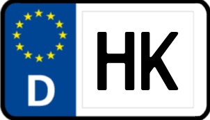 Kennzeichen HK/