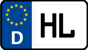 Kennzeichen HL/