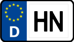 Kennzeichen HN/