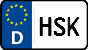 Kennzeichen HSK/