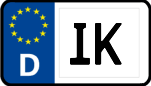 Kennzeichen IK/