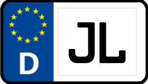 Kennzeichen JL/