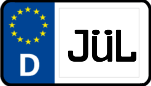 Kennzeichen JUeL/