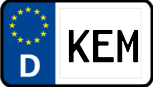 Kennzeichen KEM/